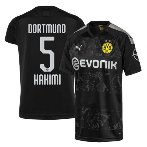 Borussia Dortmund Dres HAKIMI 5 Gostujući 2019/20 Kratkih Rukava Borussia Dortmund Dres HAKIMI 5 Gostujući 2019/20 Kratkih Rukava